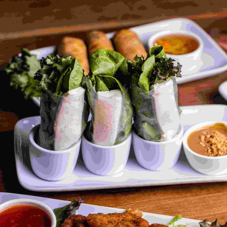 Savor Our Spring Rolls